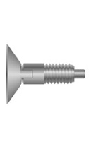 Knurled Knob Quick Release Plunger