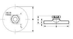 Orignal Stud Style Leveling Device Diagram