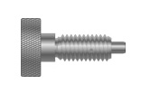 Knurled Knob Quick Release Plunger