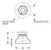 Orignal Stud Style Leveling Device Diagram