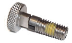 stainless steel locking knurled knob plunger