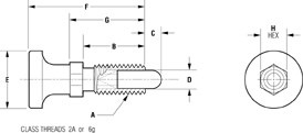 Delrin Knob Plunger Diagram