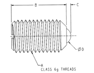 Diagram of Stainless Steel Spring Plunger