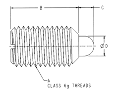 Diagram of Stainless Steel Spring Plunger