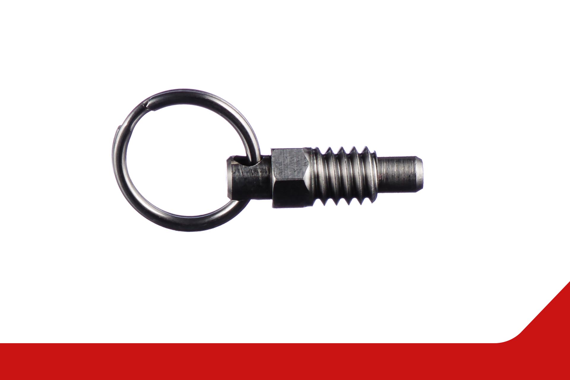 Picture of a Vlier stubby pull ring plunger for blog discussing the top 5 reasons to use a quick release device.