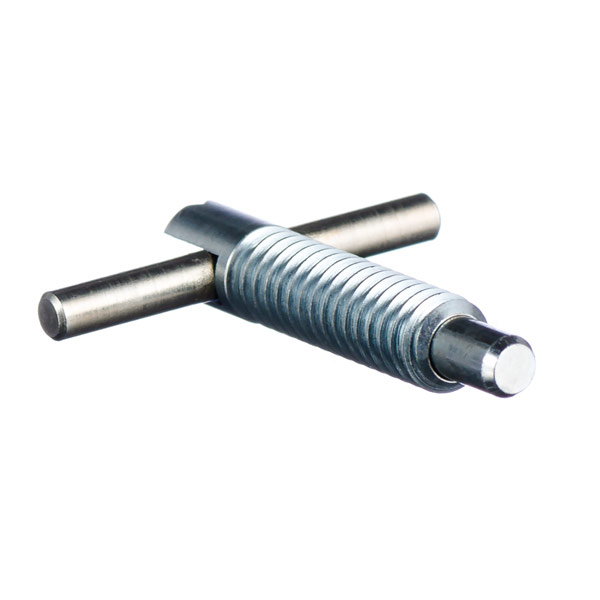 Vlier PFPK59 Steel Knurled Press-Fit Plunger .504 ANSI Outside Thread 