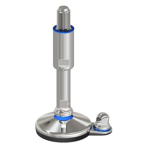 Hygienic-Machine-Foot-3A-Vulcanized-Bolt-Down