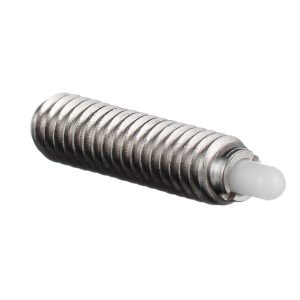 Standard Spring Plungers - Stainless Steel with Delrin® Nose