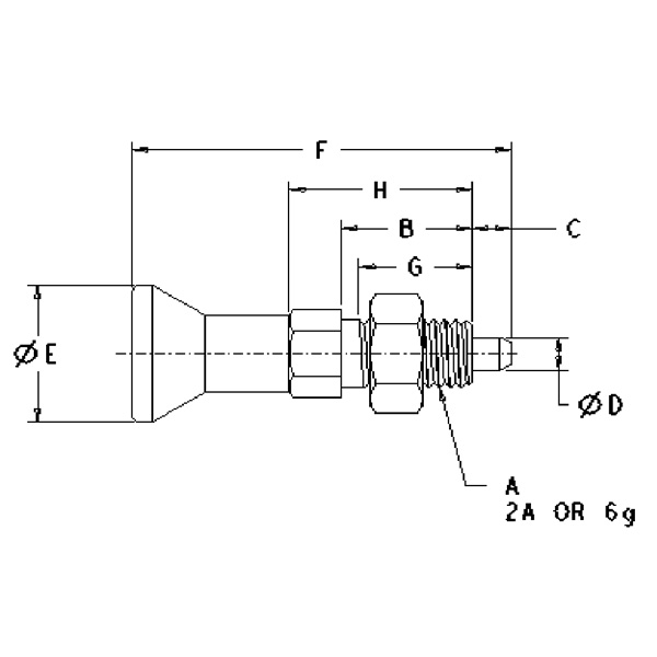 Vlier Locating Pins Stainless Steel Nose with Plastic Knob Vlier
