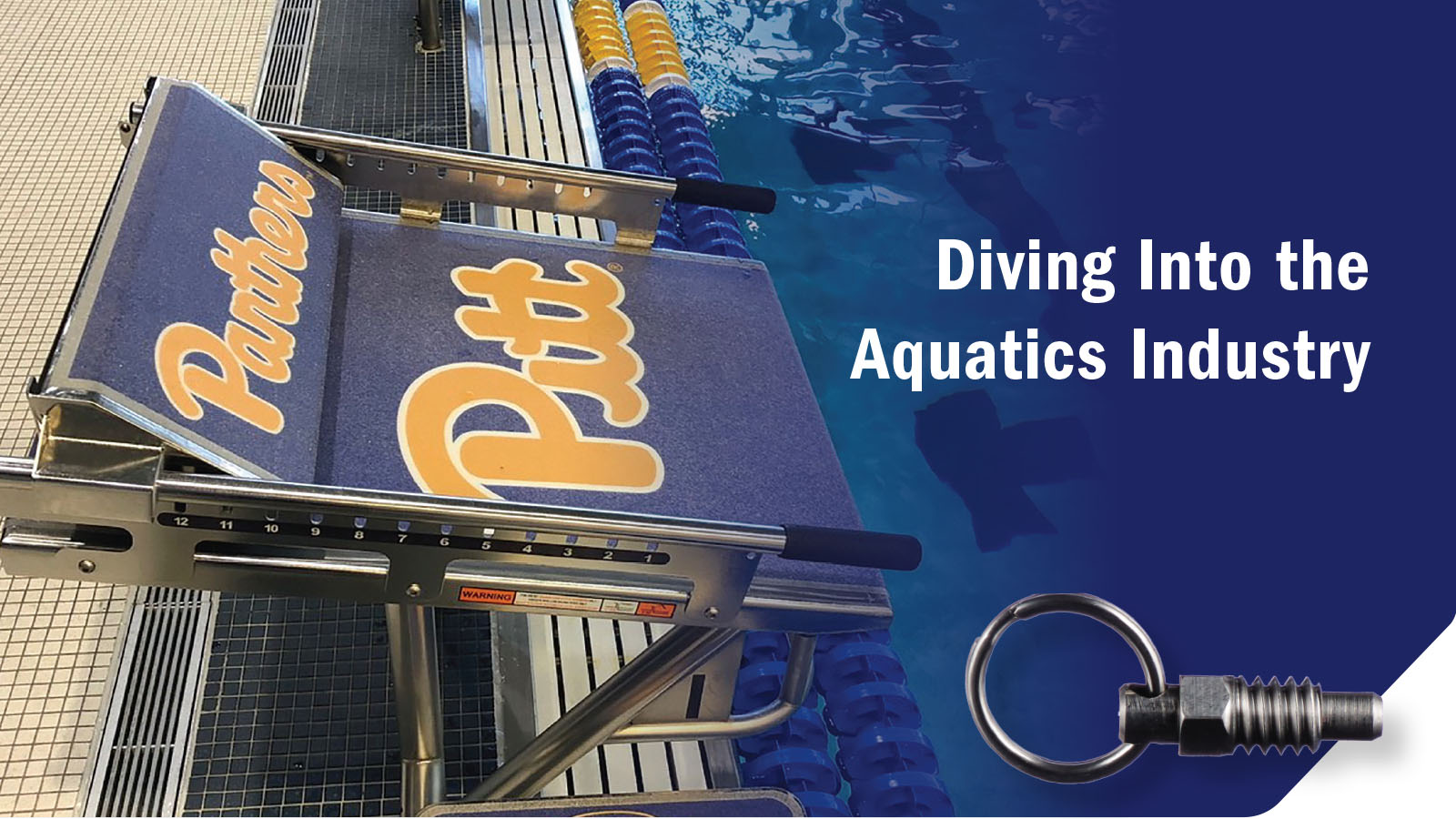 Spectrum Aquatics turned to Vlier to provide a custom solution for their starting blocks