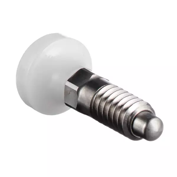 stainless steel delrin knob plungers